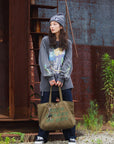 MAYO IN WONDERLAND PRINT LONG SLEEVE TEE