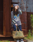 MAYO IN WONDERLAND PRINT LONG SLEEVE TEE