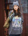 MAYO IN WONDERLAND PRINT LONG SLEEVE TEE