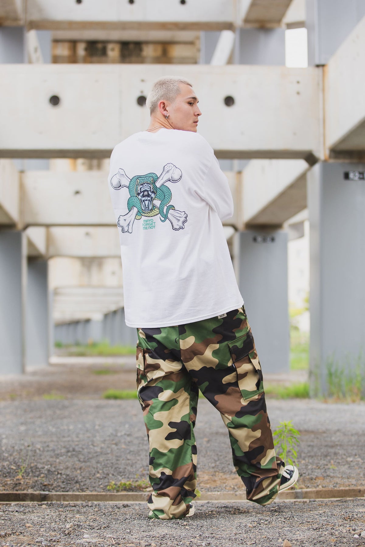 MAYO MILITARY NYLON CARGO PANTS