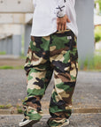 MAYO MILITARY NYLON CARGO PANTS