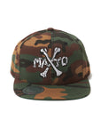 【WEB LIMITED】MAYO CROSS BONE Embroidery CAP - CAMO