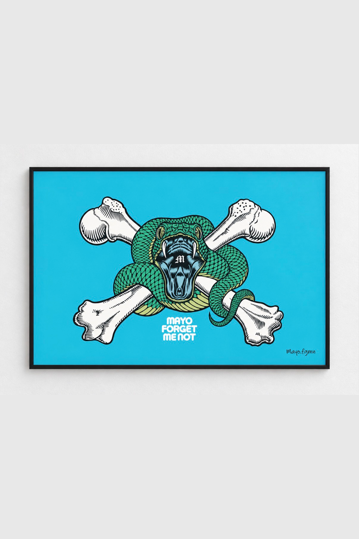 CROSS BORN SNAKE POSTER