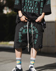 MAYO MESSAGE EMBROIDERY GAME SHORTS