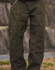 MAYO Fire Double Knee Pants - KHAKI