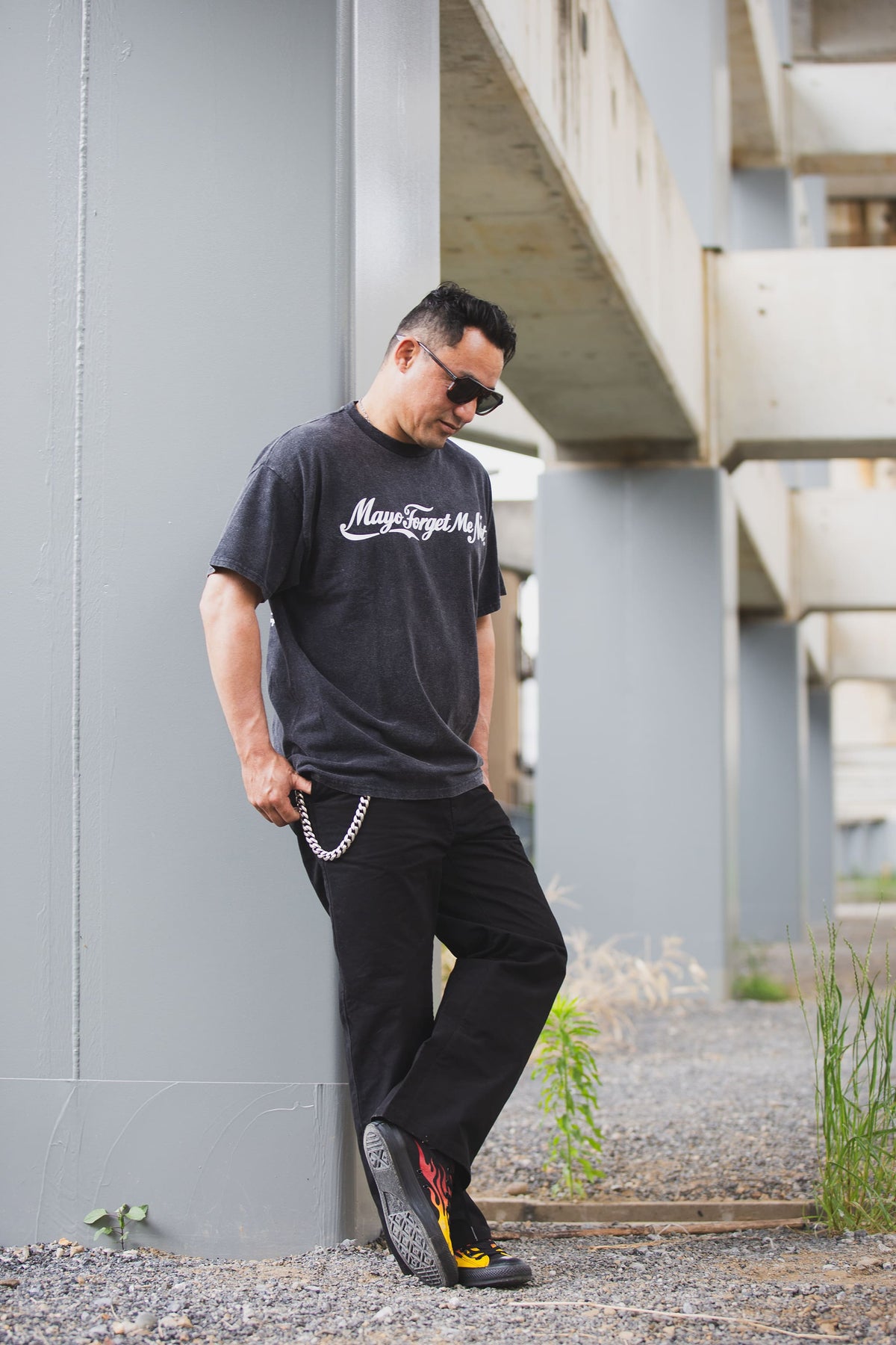 LOGO MESSAGE PRINT SHORT SLEEVE TEE
