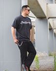 LOGO MESSAGE PRINT SHORT SLEEVE TEE