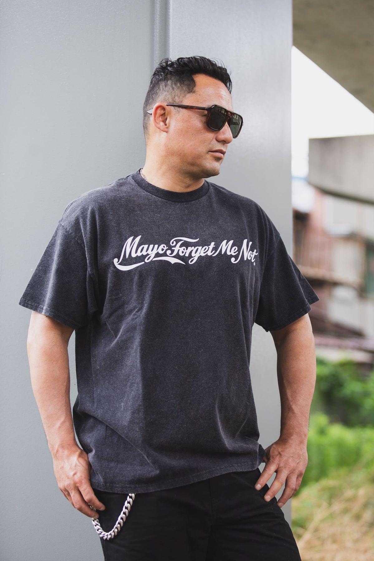 LOGO MESSAGE PRINT SHORT SLEEVE TEE