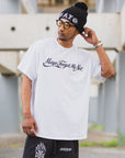 LOGO MESSAGE PRINT SHORT SLEEVE TEE
