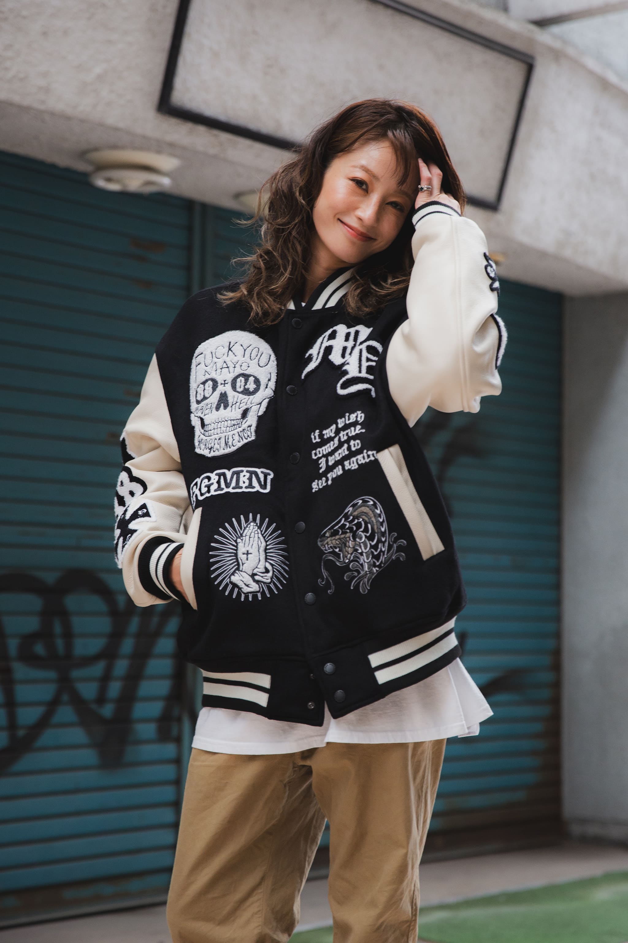 MY FGMN EMBROIDERY STADIUM JKT – MAYO