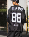 MAYO MESSAGE EMBROIDERY GAME SHORT SLEEVE SHIRT