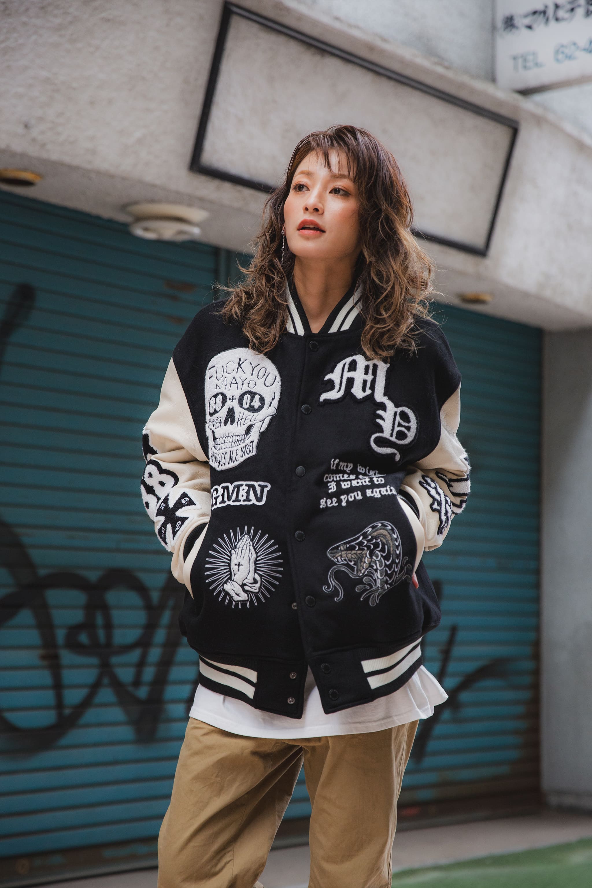 MY FGMN EMBROIDERY STADIUM JKT – MAYO