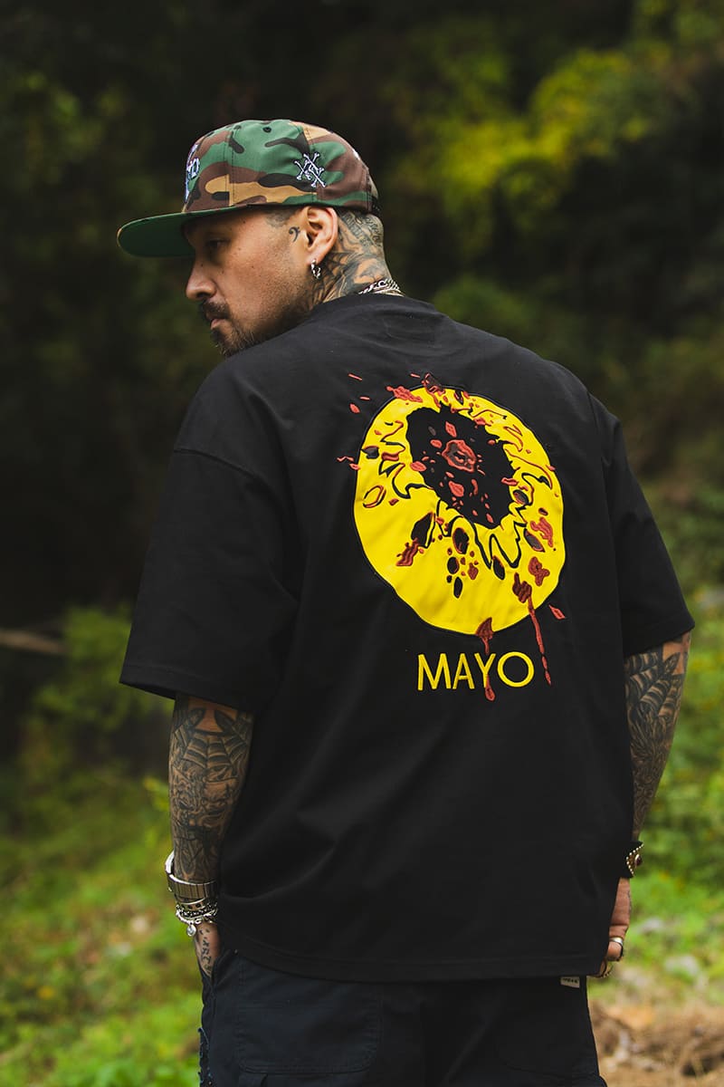 【WEB LIMITED】MAYO CROSS BONE Embroidery CAP - CAMO
