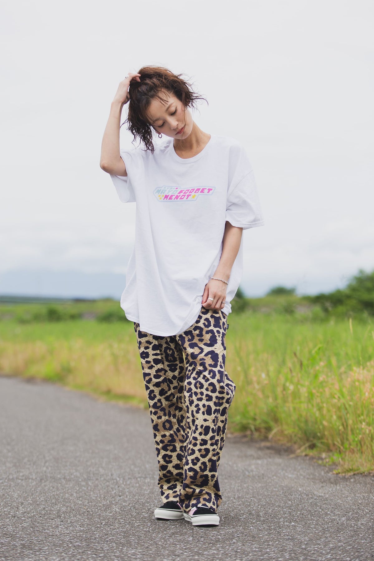 MAYO POWERPUFF PRINT SHORT SLEEVE TEE