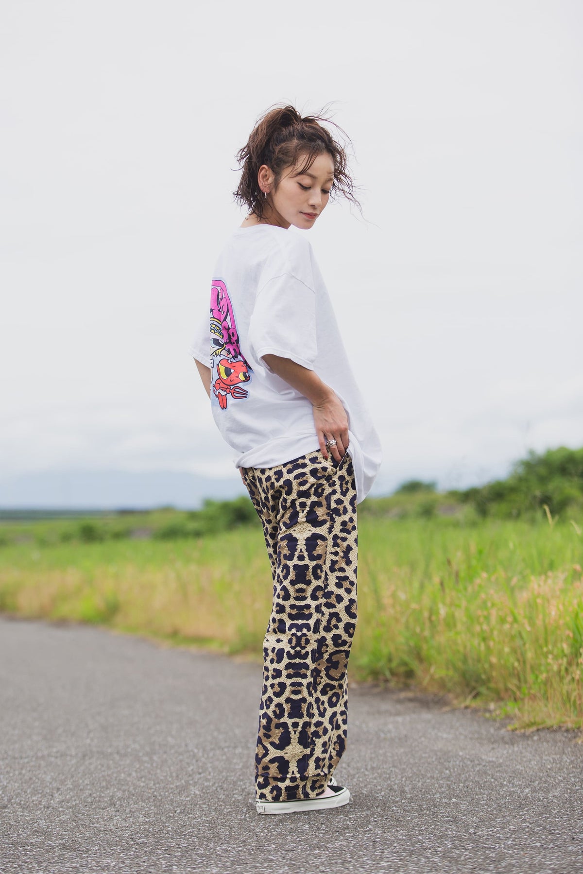MAYO POWERPUFF PRINT SHORT SLEEVE TEE
