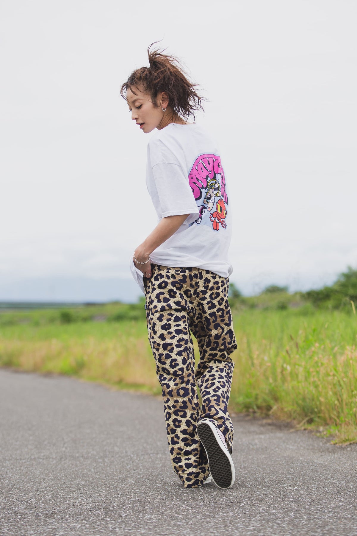MAYO POWERPUFF PRINT SHORT SLEEVE TEE