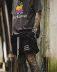 Fuckintosh Short Sleeve Tee - FADE BLACK