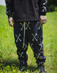 MAYO CROSS BONES EMBROIDERY SWEAT PANTS