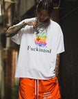 Fuckintosh Short Sleeve Tee - WHITE