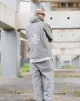 FIRE IRON CROSS EMBROIDERY NYLON PANTS