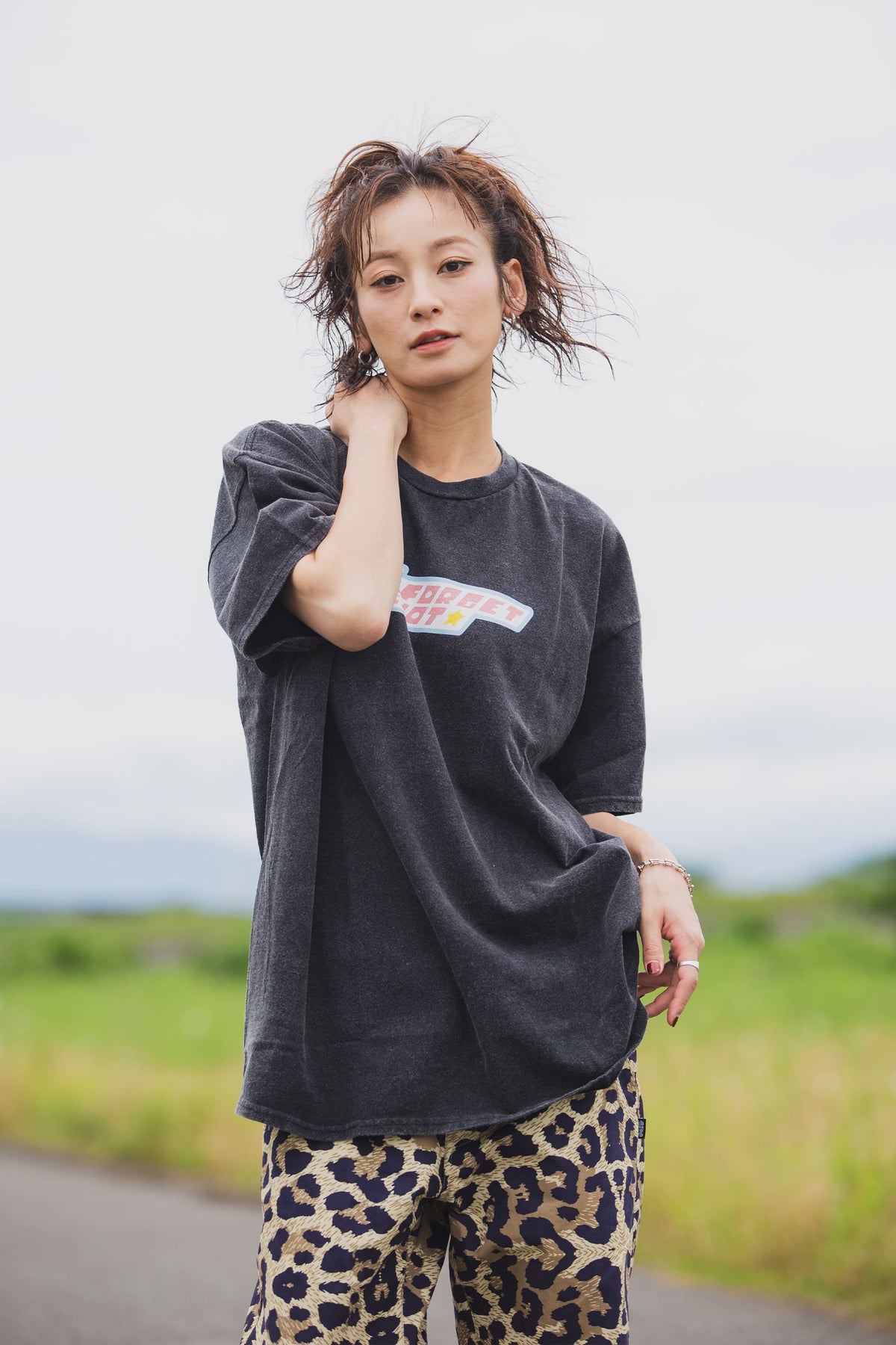 MAYO POWERPUFF PRINT SHORT SLEEVE TEE