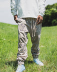 MAYO CROSS BONES EMBROIDERY SWEAT PANTS - BEIGE