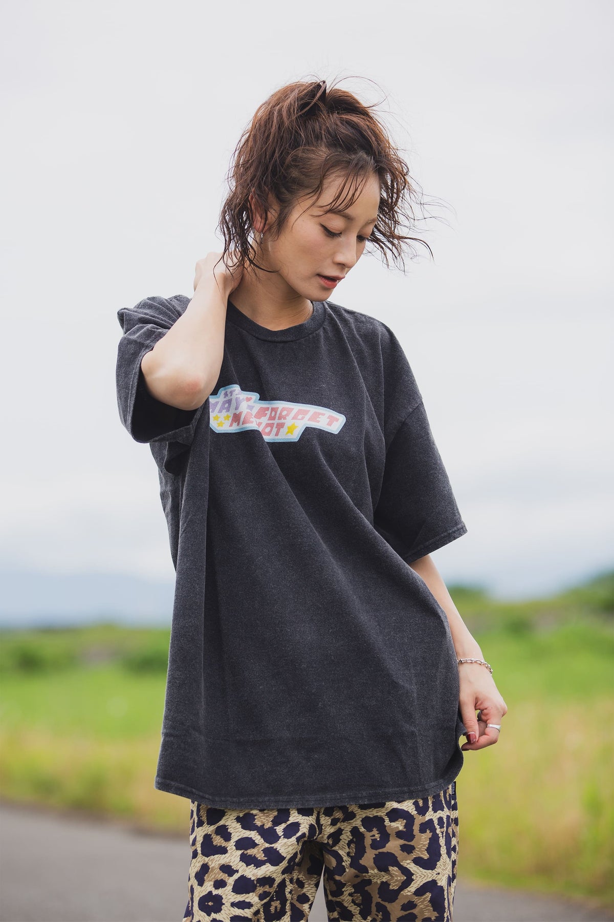 MAYO POWERPUFF PRINT SHORT SLEEVE TEE