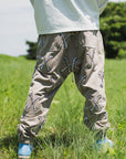 MAYO CROSS BONES EMBROIDERY SWEAT PANTS - BEIGE