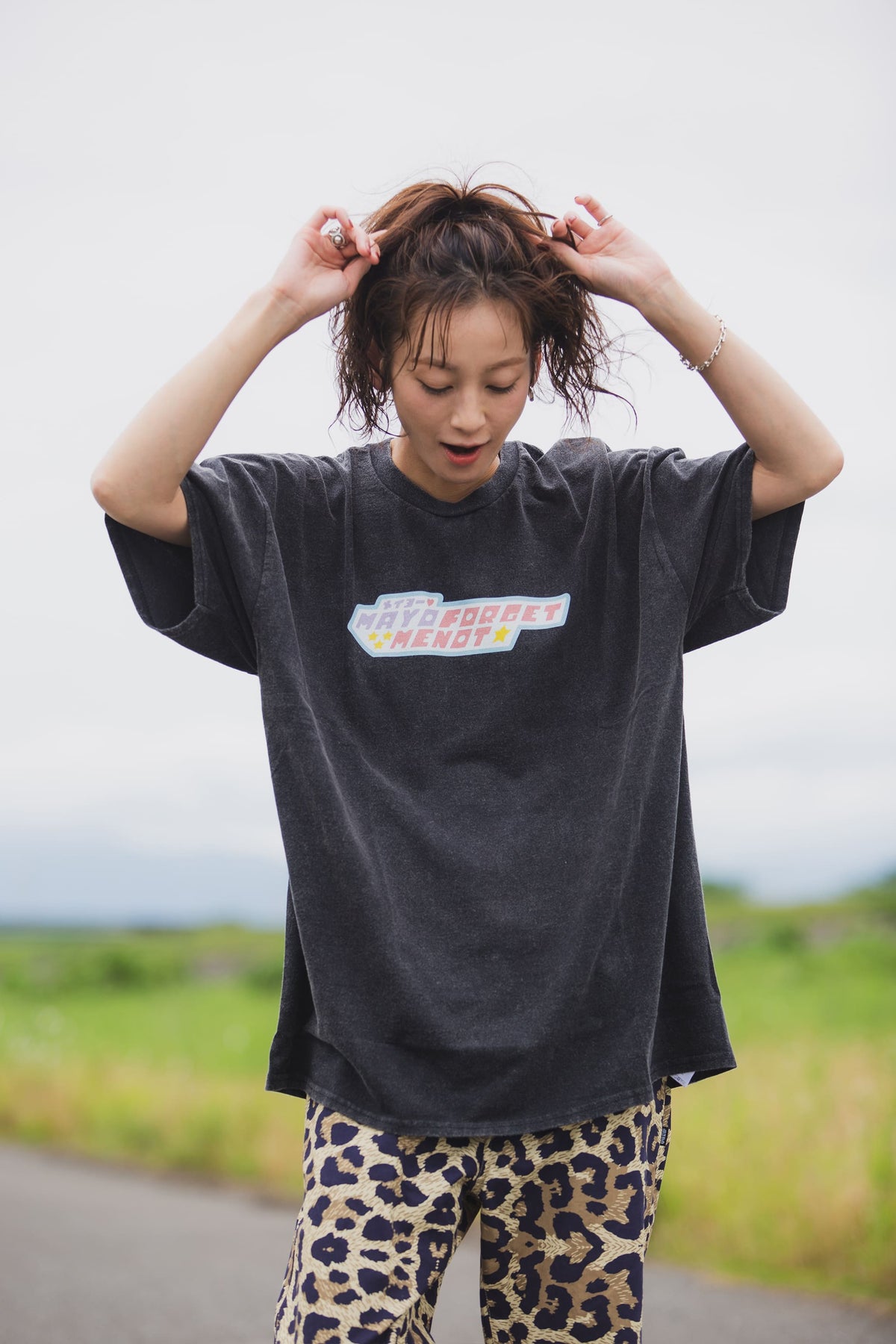 MAYO POWERPUFF PRINT SHORT SLEEVE TEE