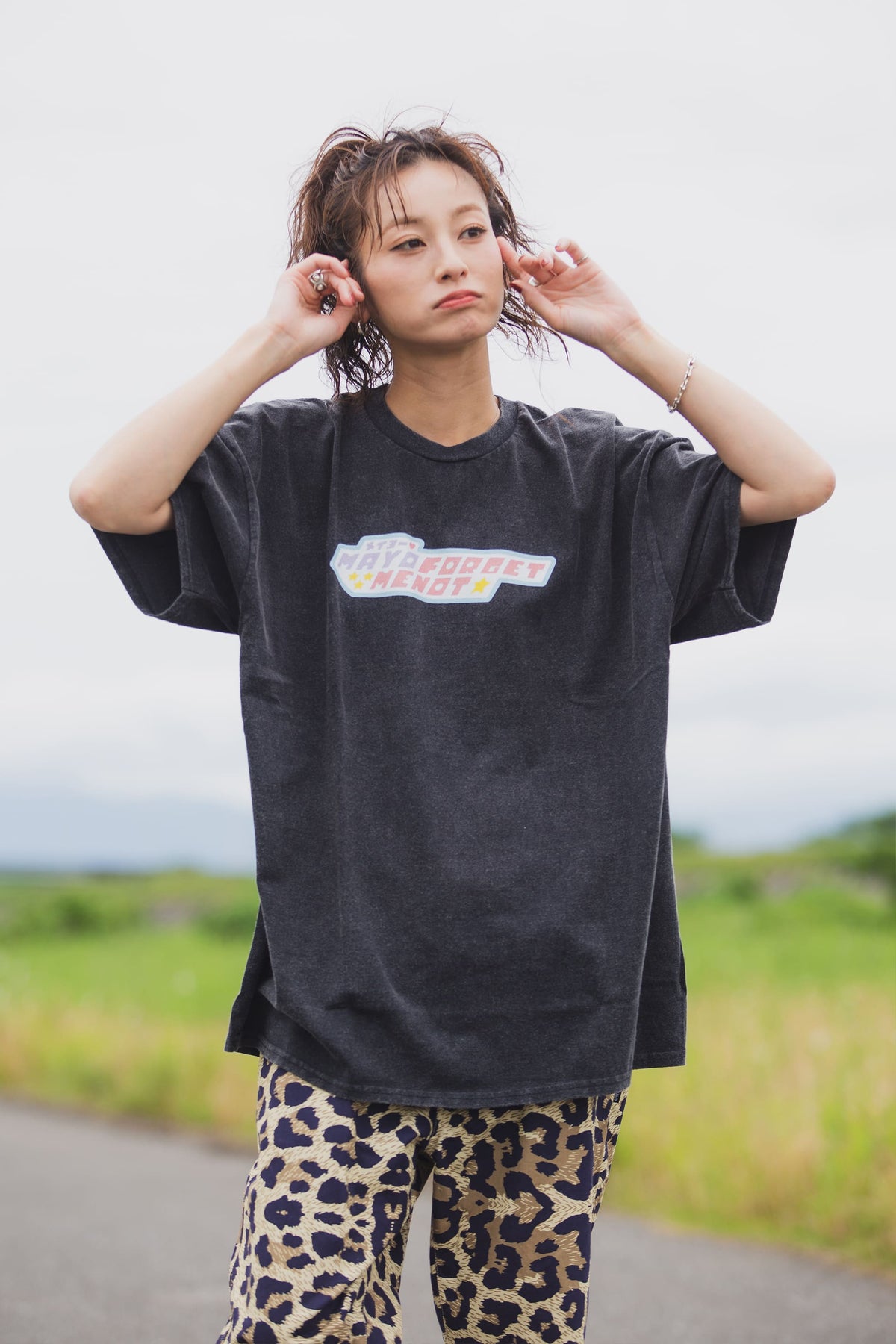 MAYO POWERPUFF PRINT SHORT SLEEVE TEE