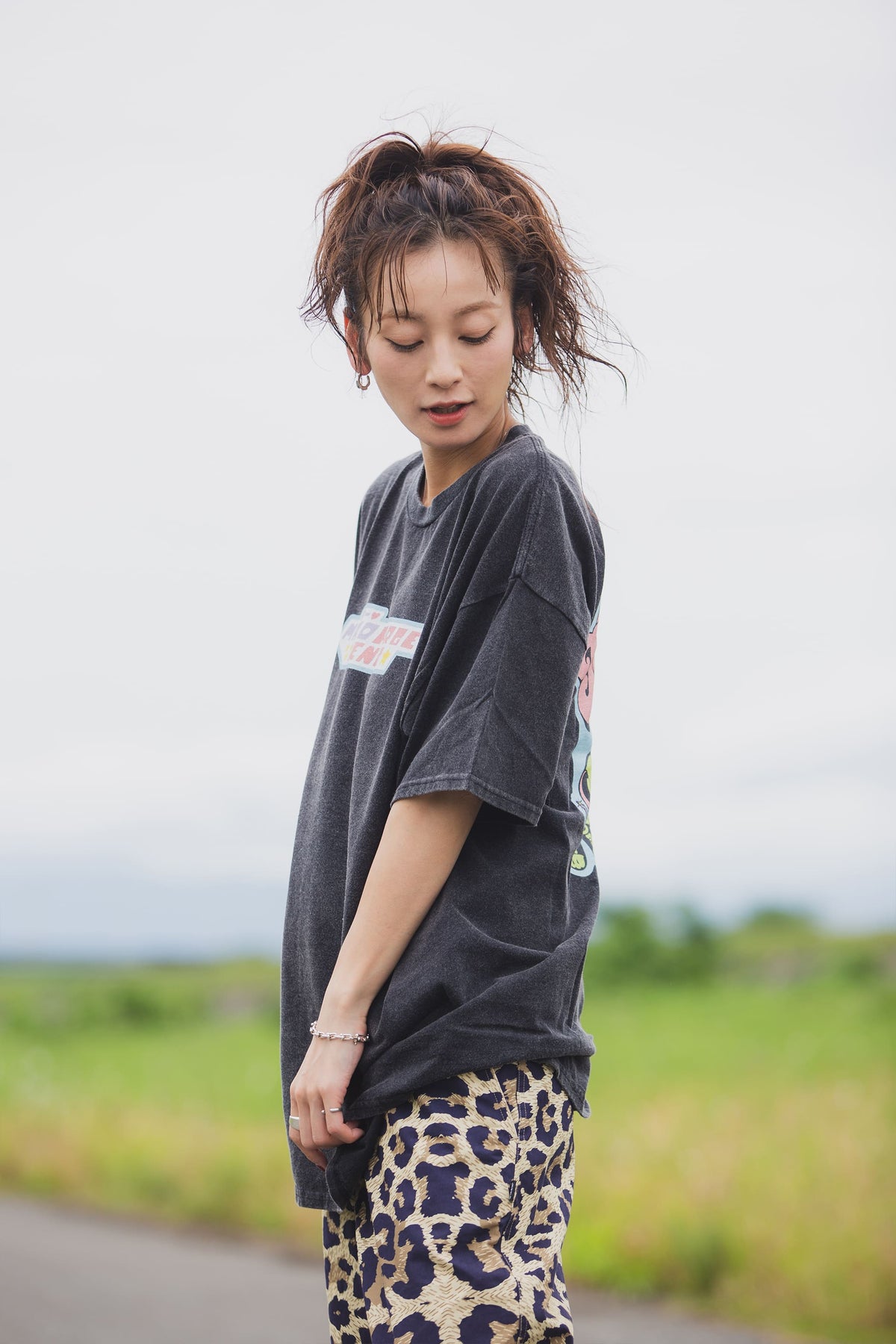 MAYO POWERPUFF PRINT SHORT SLEEVE TEE