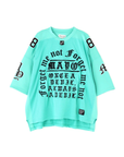 MAYO MESSAGE EMBROIDERY GAME SHORT SLEEVE SHIRT
