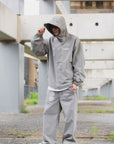 FIRE IRON CROSS EMBROIDERY NYLON PANTS