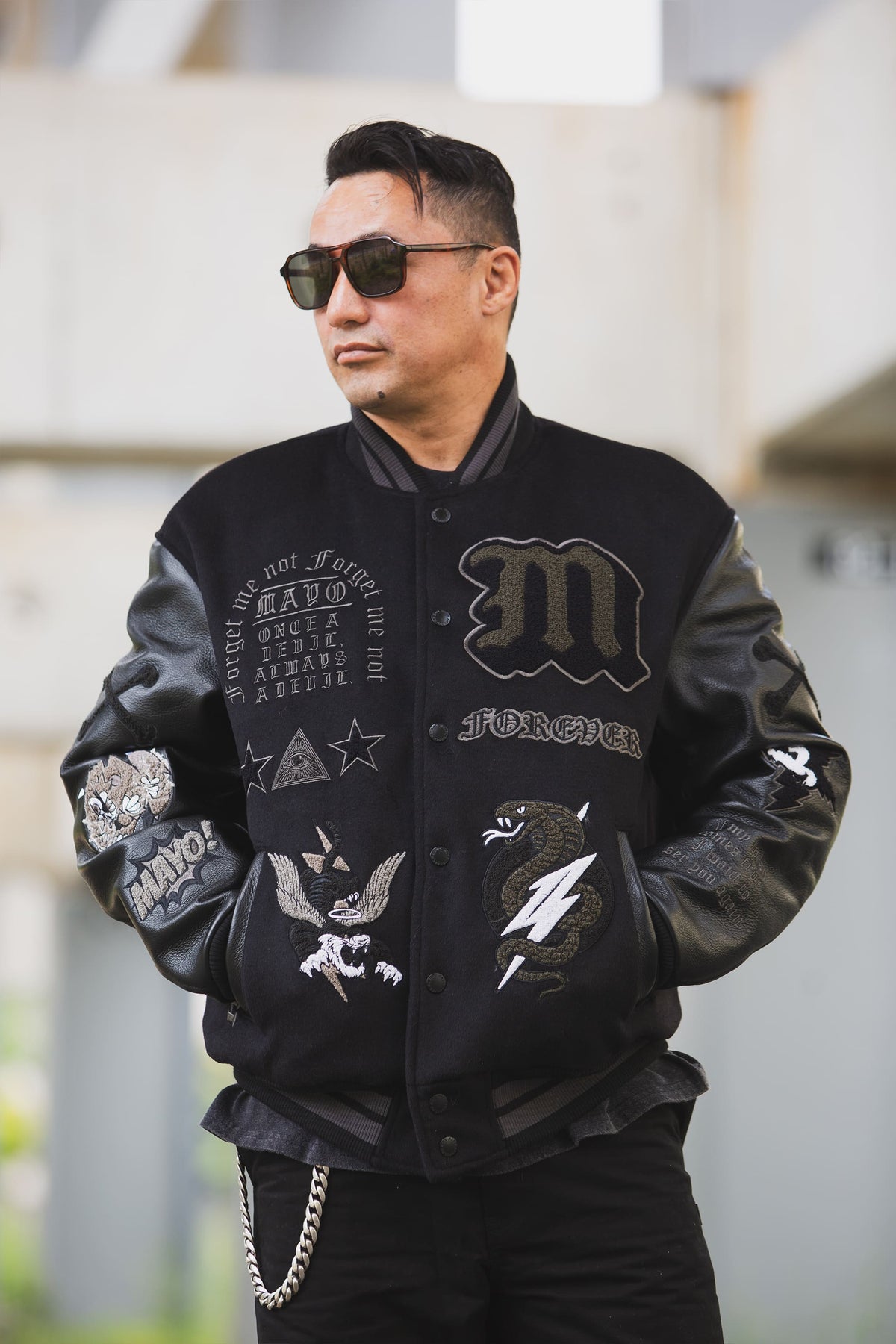 MAYO 2026 EMBROIDERY STADIUM JKT