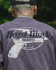 【WEB LIMITED】Hard Glock MAYO Embroidery Long Sleeve Tee - CHARCOAL