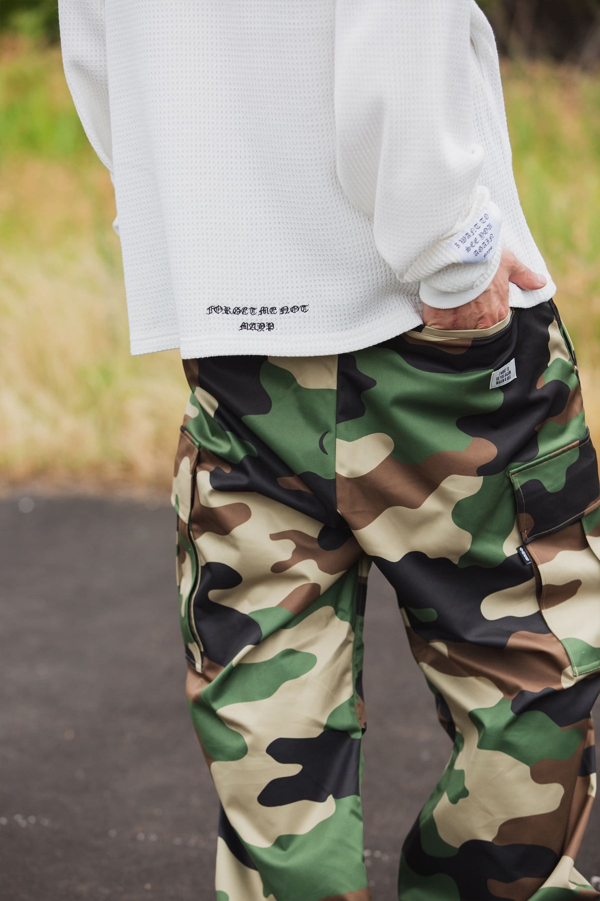 MAYO MILITARY NYLON CARGO PANTS