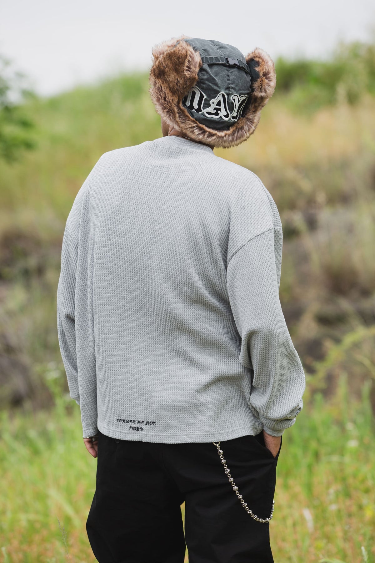 MAYO LOGO EMBROIDERY FADE NYLON BOA CAP