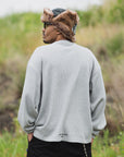 PLAIN EMBROIDERY THERMAL LONG SLEEVE TEE