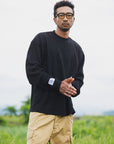 PLAIN EMBROIDERY THERMAL LONG SLEEVE TEE