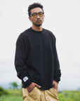 PLAIN EMBROIDERY THERMAL LONG SLEEVE TEE