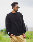 PLAIN EMBROIDERY THERMAL LONG SLEEVE TEE