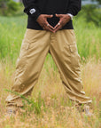 MAYO MILITARY NYLON CARGO PANTS