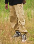 MAYO MILITARY NYLON CARGO PANTS