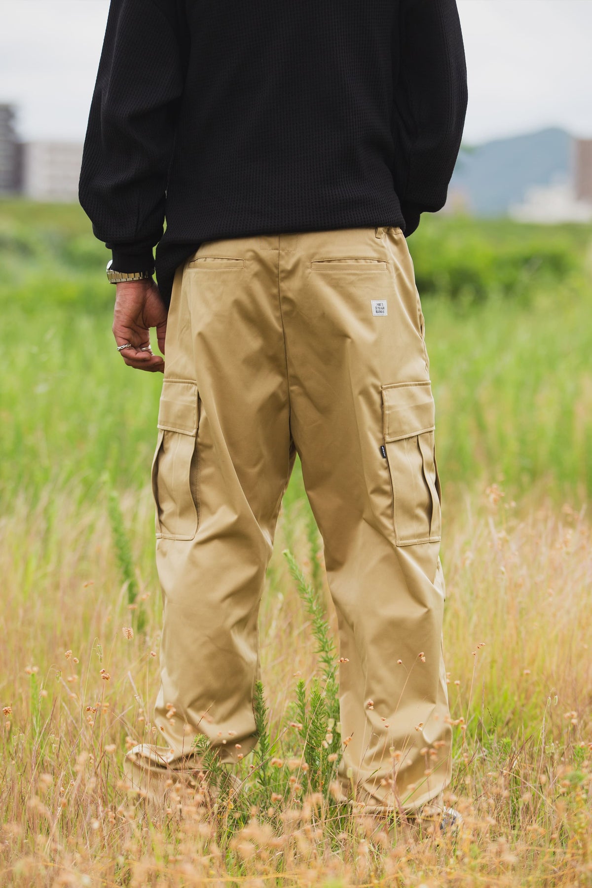 MAYO MILITARY NYLON CARGO PANTS