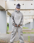 FIRE IRON CROSS EMBROIDERY NYLON PANTS