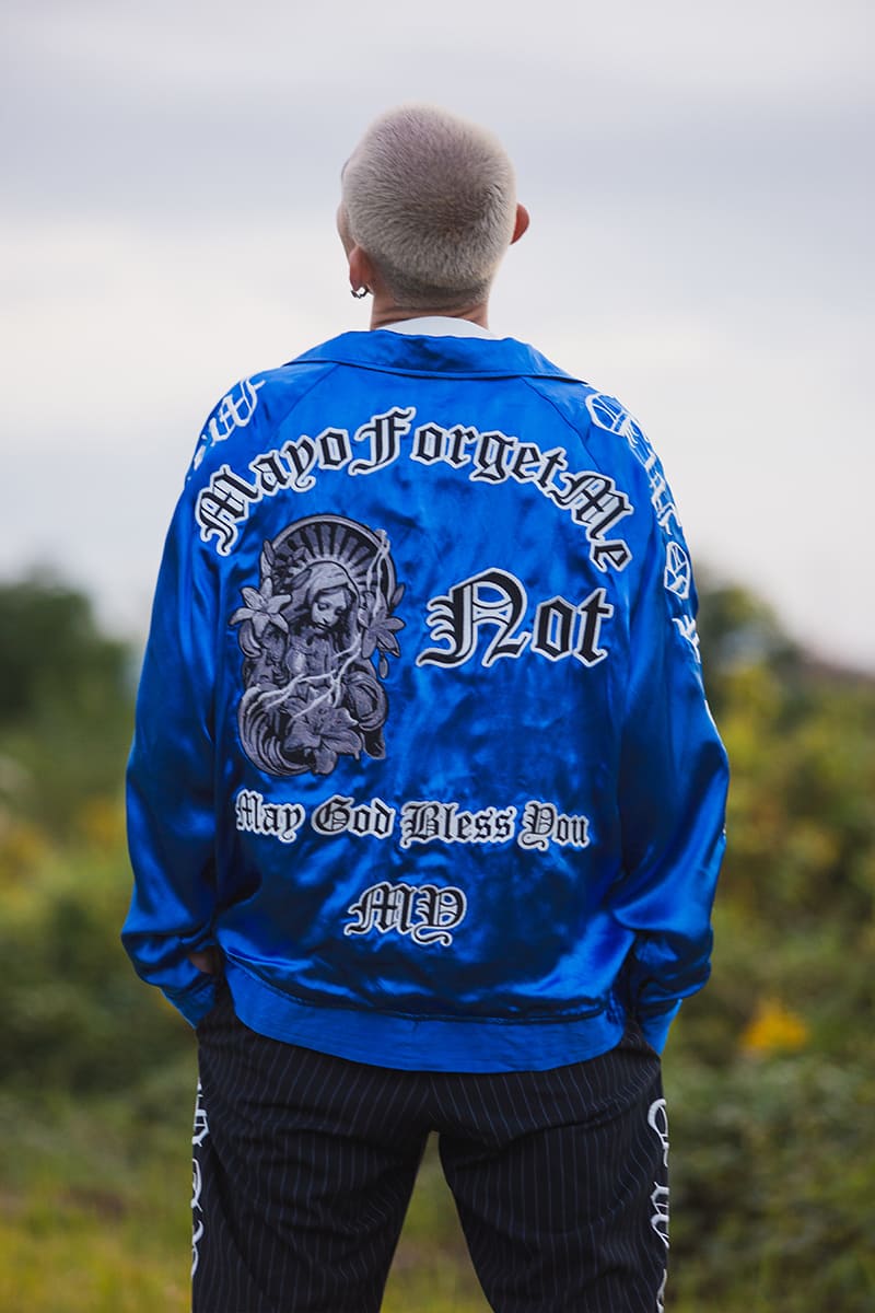 MAYO EMBROIDERY WITH COLLAR REVERSIBLE SOUVENIR JKT