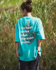 MARIA EMBROIDERY & PRINT RHINE STONE SHORT SLEEVE TEE