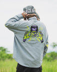 MAYO LOGO EMBROIDERY FADE NYLON BOA CAP