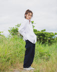THUNDER FRANKEN EMBROIDERY LONG SLEEVED BUTTON-DOWN SHIRT