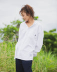 THUNDER FRANKEN EMBROIDERY LONG SLEEVED BUTTON-DOWN SHIRT